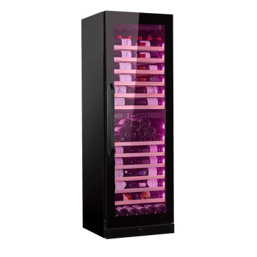 DV-636DK Side View with Rose Pink LED Lighting