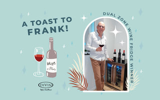 Frank’s Dream Come True: A Dual Zone Wine Fridge Win at the Good Food and Wine Show
