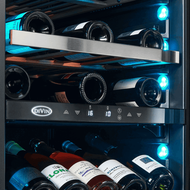 Dual-Zone Temperature Control at Range of 5-20°C