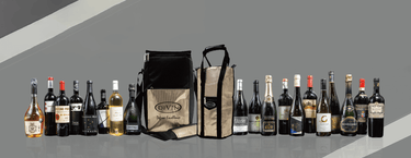 golden & black wine cooler bag storage four bottles